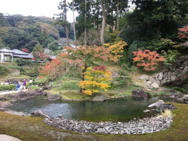 方丈から見る庭園