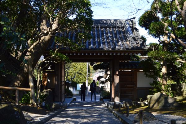 報国寺 山門