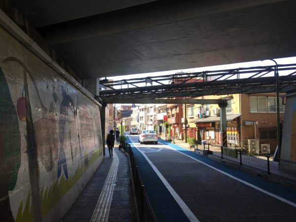 JR西大井駅 高架下