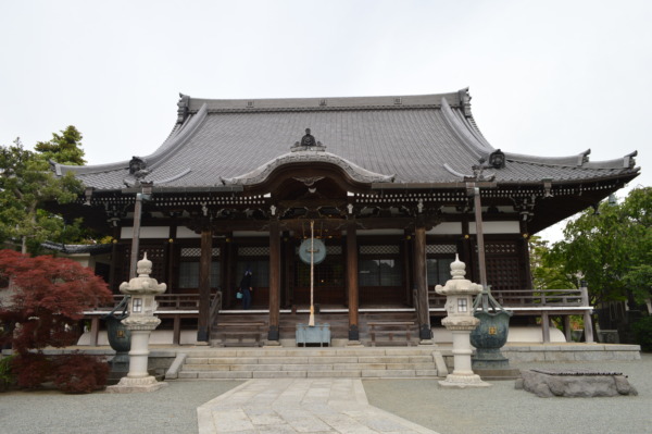 鎌倉　本覚寺の本堂